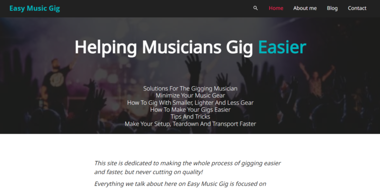 easymusicgig.com